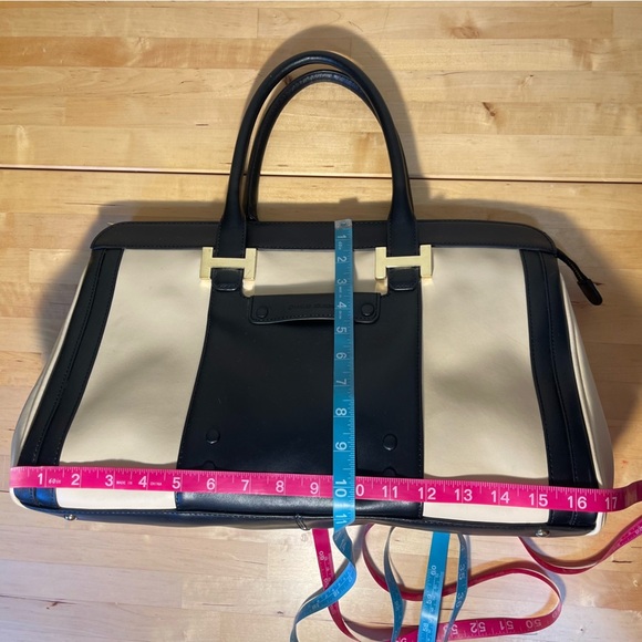 CHARLES JOURDAN Leather Satchel - Picture 12 of 14